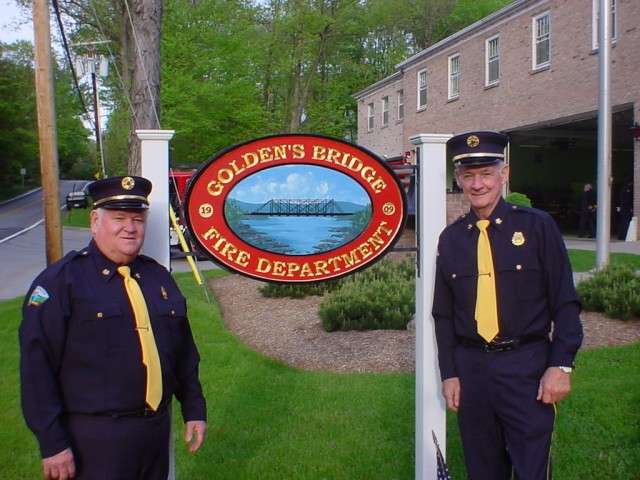 Brothers Dougie & Leroy Smith GBFD Inspection Dinner 2002 (RIP Leroy)